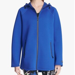 DKNY SPORT Hooded Zip Jacket/Sweatshirt Small